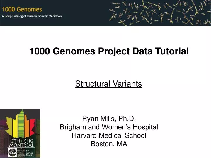 1000 genomes project data tutorial