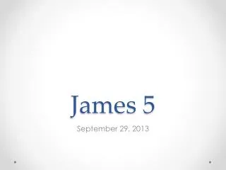 James 5