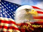 U.S. History - slide 1