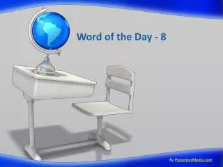 Word of the Day - 8