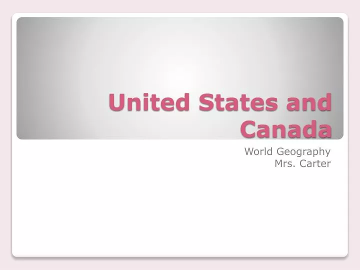 united states and canada