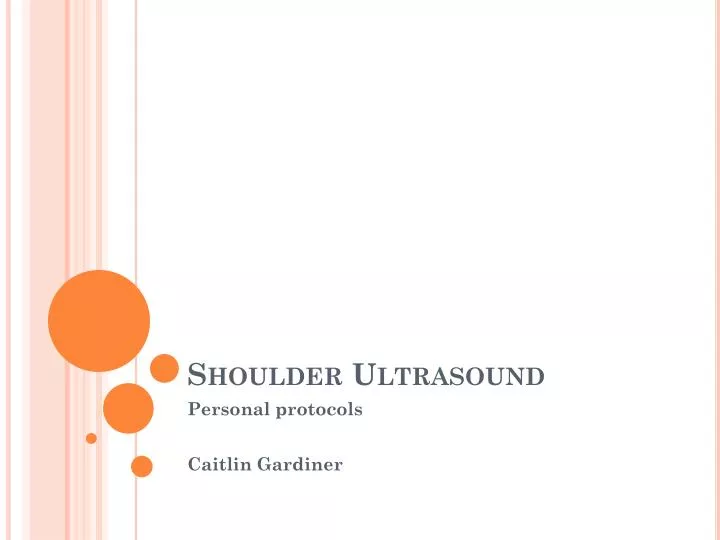 shoulder ultrasound