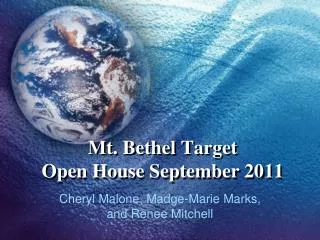 Mt. Bethel Target Open House September 2011