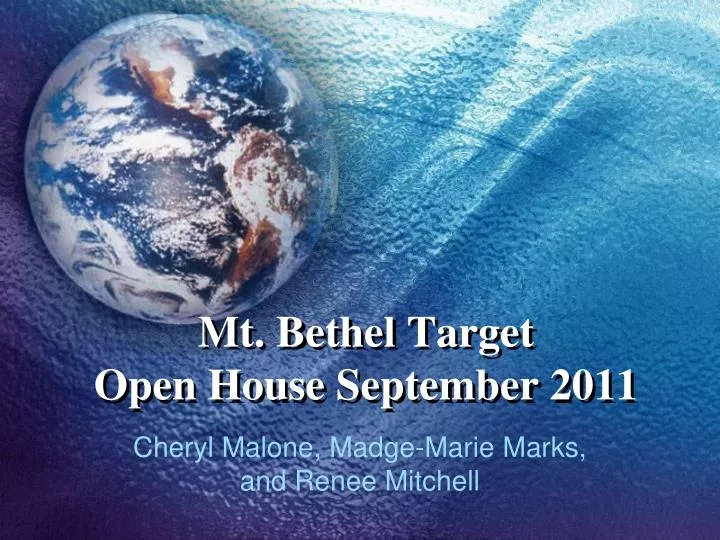 mt bethel target open house september 2011