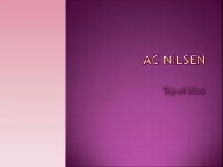 ac nilsen