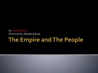 The Empire and The People