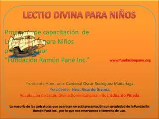 lectio divina para ni os