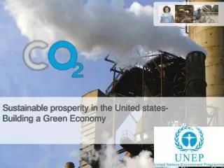 S ustainable prosperity in the United states- Building a Green Economy