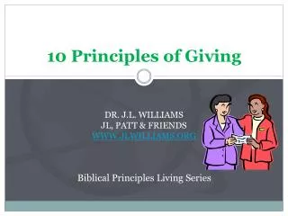 10 Principles of Giving
