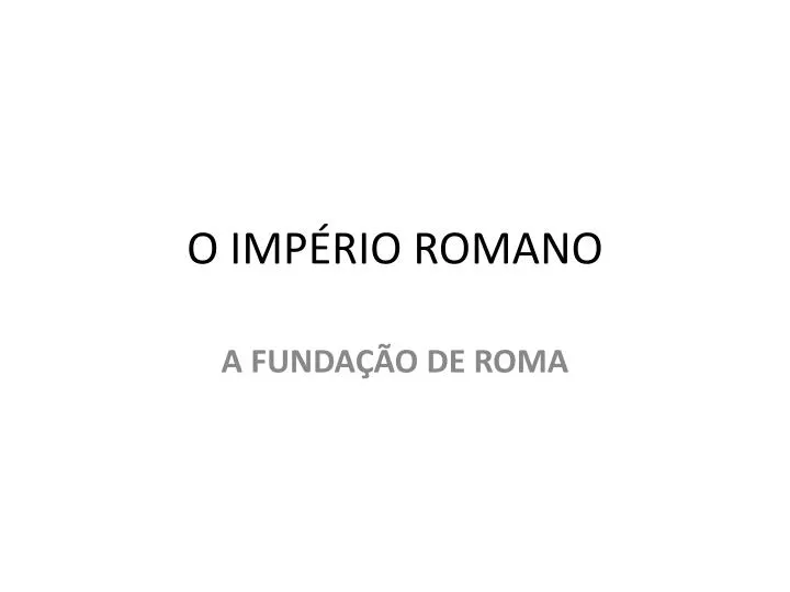 QUIZ DE HISTORIA IMPÉRIO ROMANO 20 PERGUNTAS 