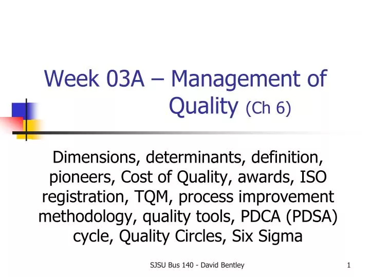 week 03a management of quality ch 6