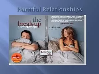 Harmful Relationships