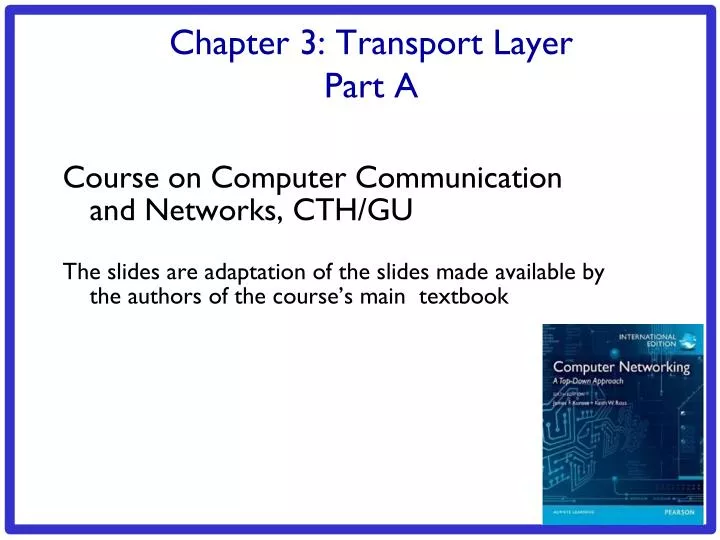 chapter 3 transport layer part a