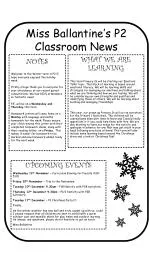 Emotions Talks and Nativity Preparations in P2: Winter Term Updates - slide 1
