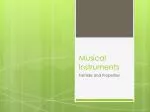 Musical Instruments - slide 1