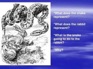 *What does the snake represent? *What does the rabbit represent?