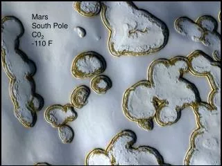 Mars South Pole C0 2 -110 F