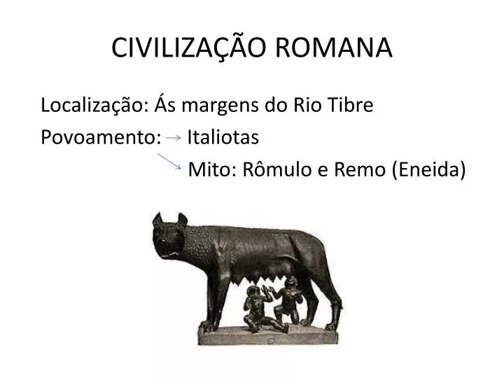 civiliza o romana
