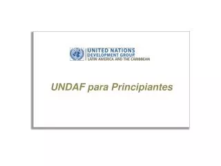undaf para principiantes