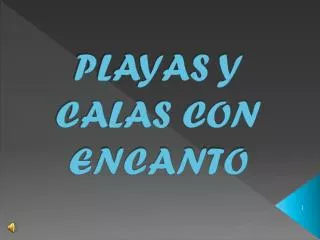 playas y calas con encanto