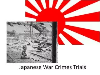 Japanese War Crimes Trials