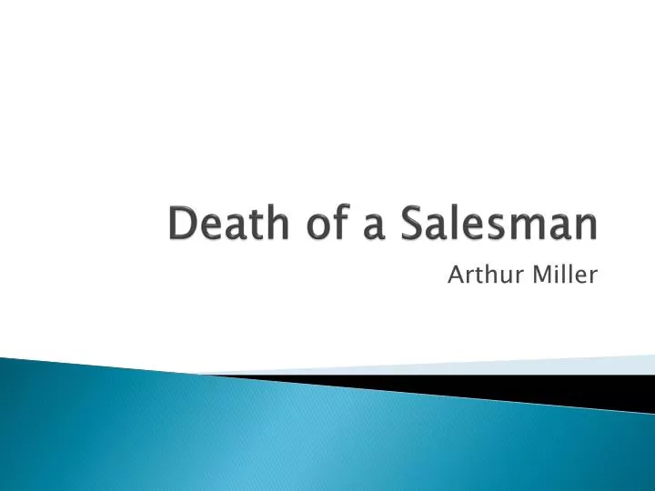 death of a salesman