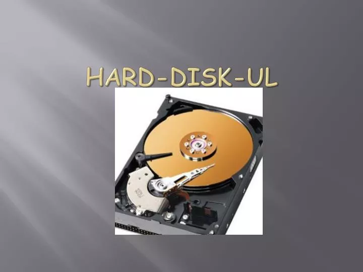 hard disk ul