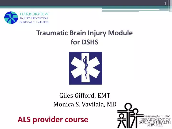 traumatic brain injury module for dshs