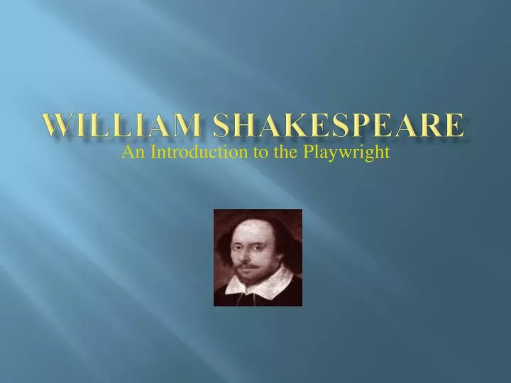 william shakespeare