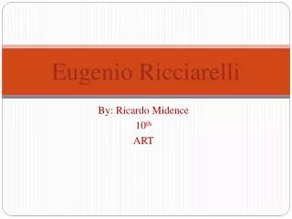 Eugenio Ricciarelli