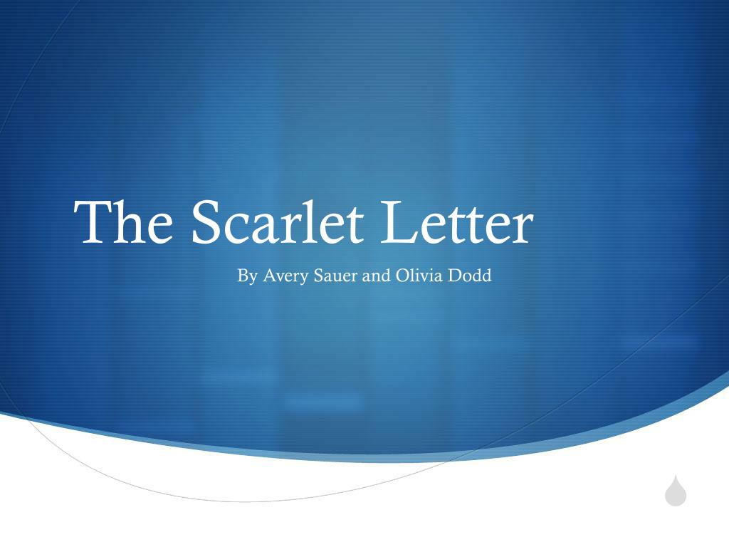 PPT - The Scarlet Letter PowerPoint Presentation, free download - ID ...