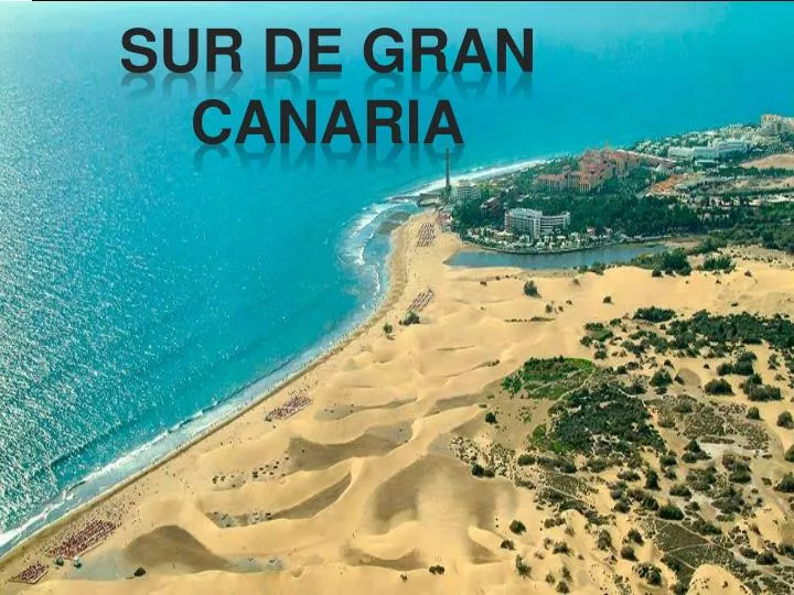 sur de gran canaria