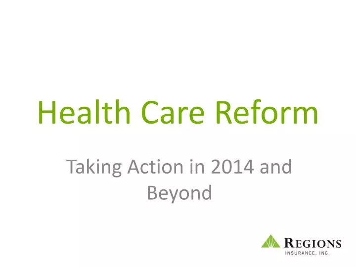 health care reform