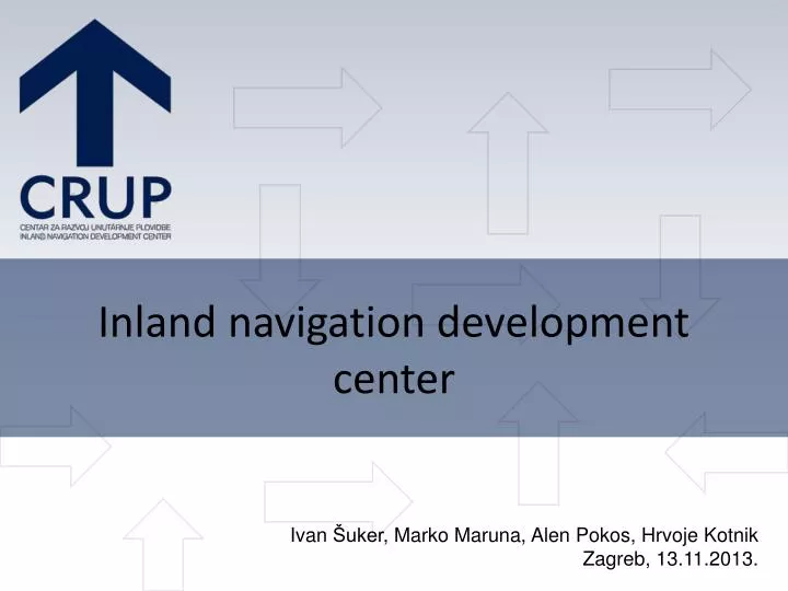 inland navigation development center