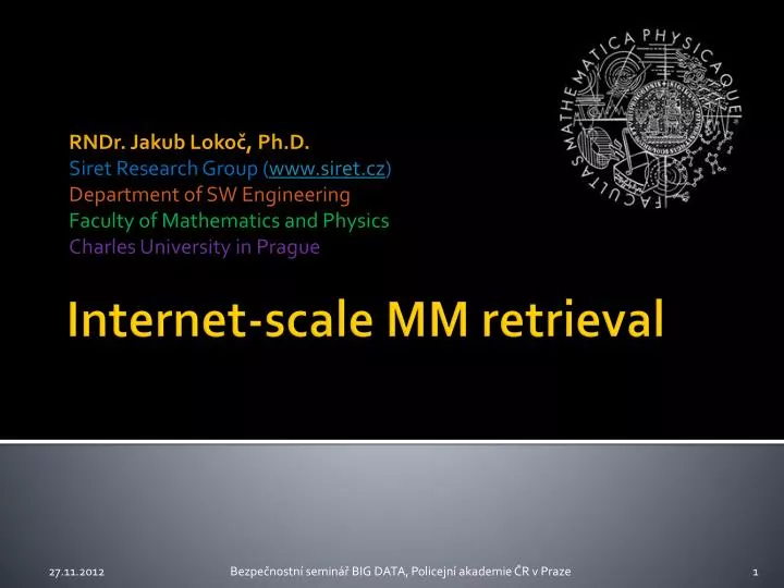 internet scale mm retrieval