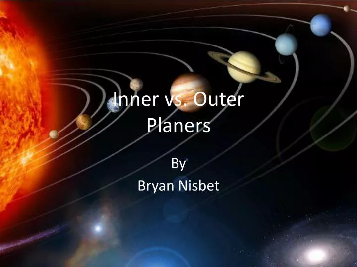 inner vs outer planers