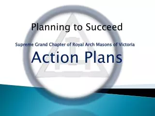 Planning to Succeed