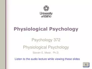 Physiological Psychology