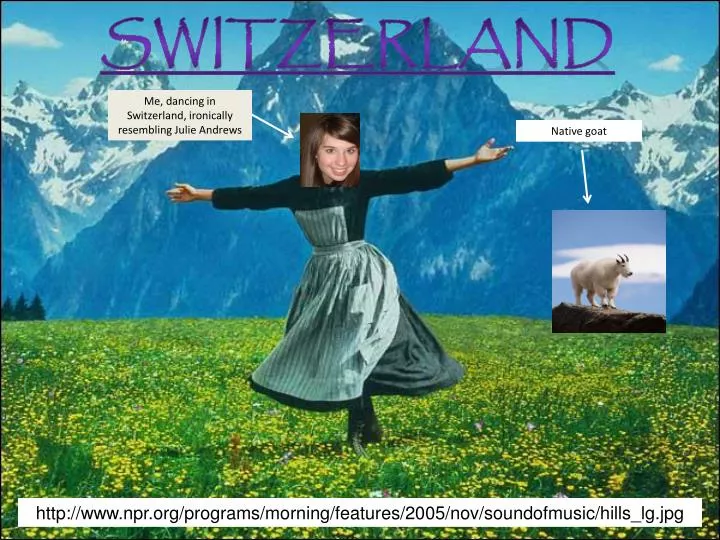 my trip to switzerland