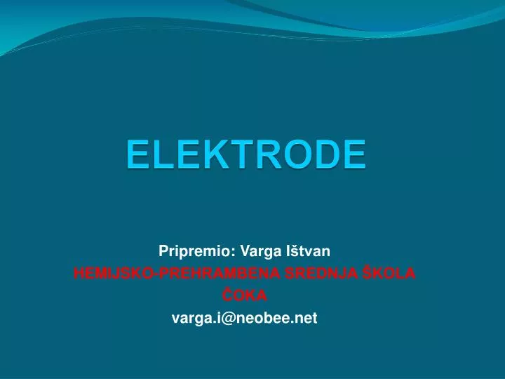 elektrode