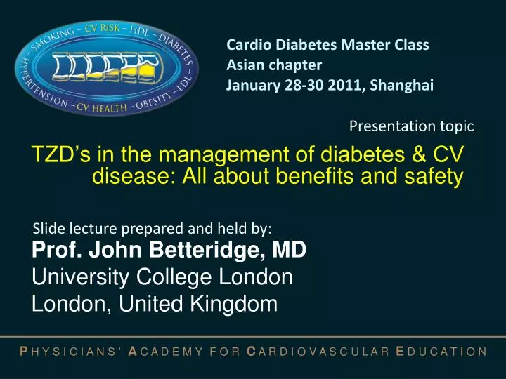 tzd s in the management of diabetes cv disease all about benefits and safety