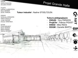 Projet Grande Halle