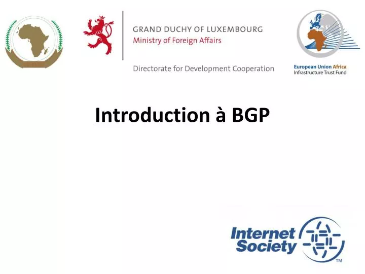 introduction bgp