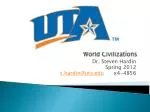 World Civilizations - slide 1