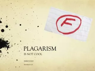 PLAGARISM