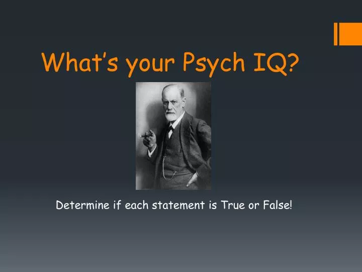 what s your psych iq