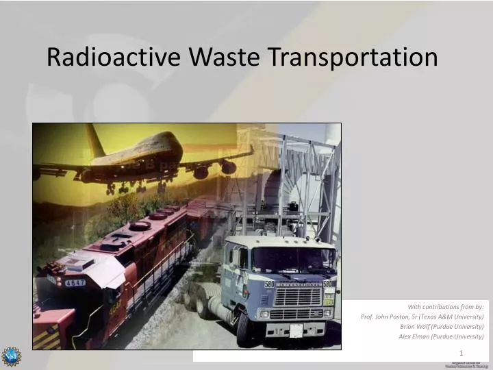 radioactive waste transportation
