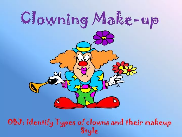 clowning make up