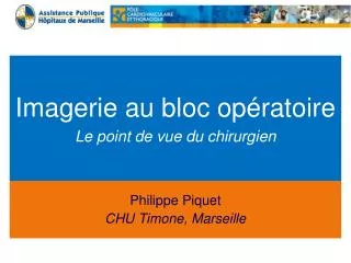 philippe piquet chu timone marseille