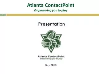 Atlanta ContactPoint Empowering you to play